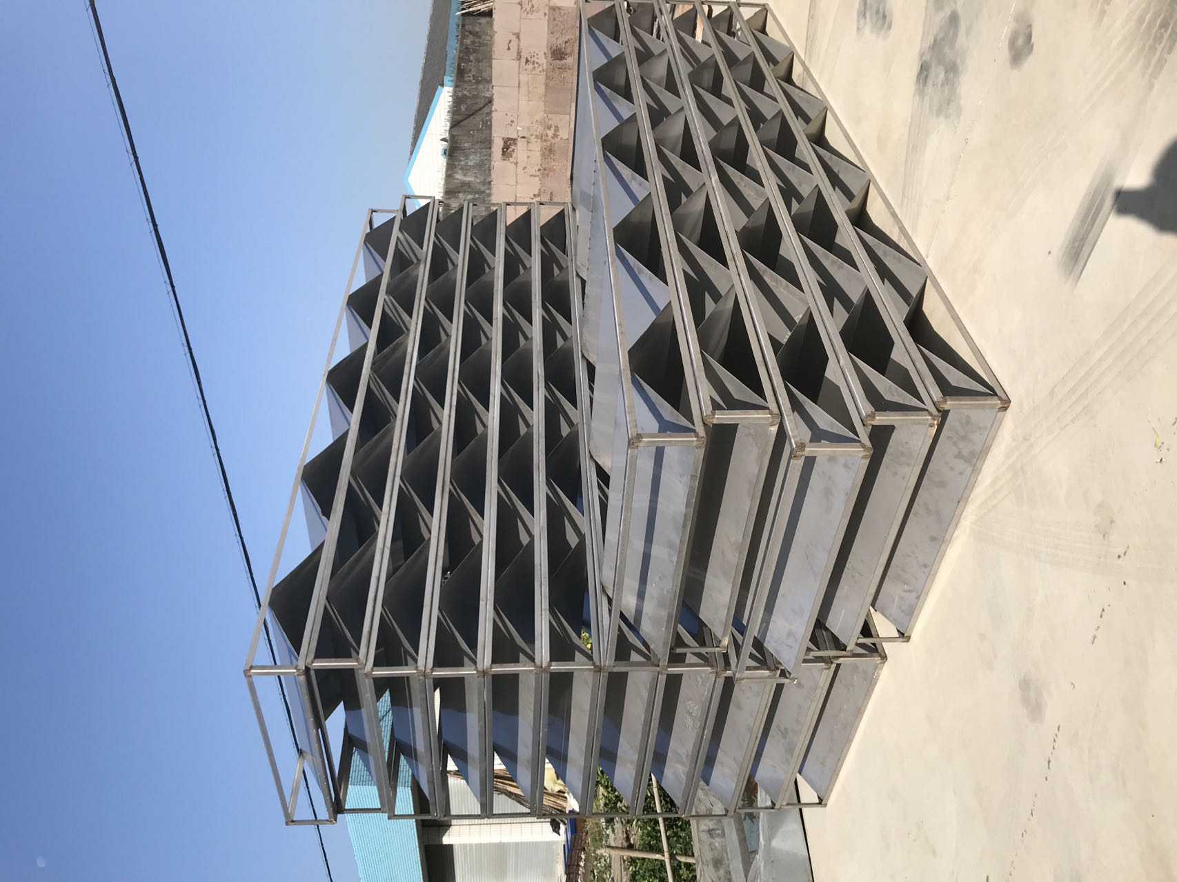 框架式折板絮凝器